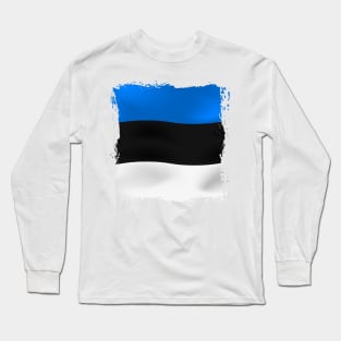 Estonia artwork Long Sleeve T-Shirt